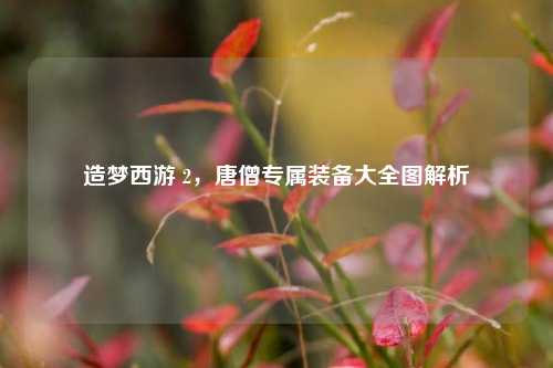 造梦西游 2，唐僧专属装备大全图解析