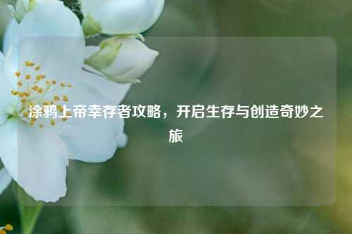 涂鸦上帝幸存者攻略，开启生存与创造奇妙之旅