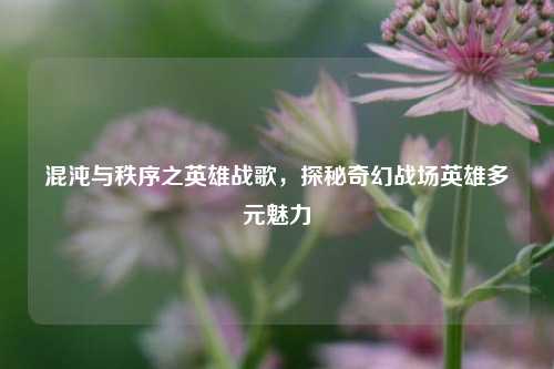 混沌与秩序之英雄战歌，探秘奇幻战场英雄多元魅力