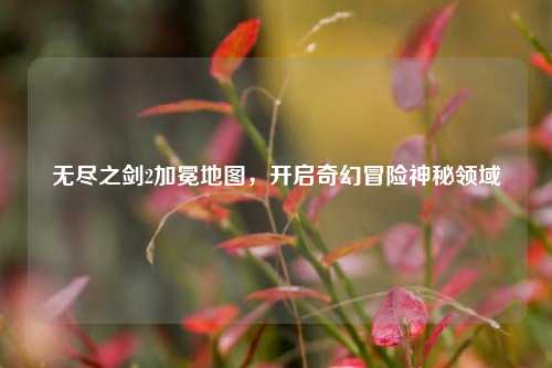 无尽之剑2加冕地图，开启奇幻冒险神秘领域
